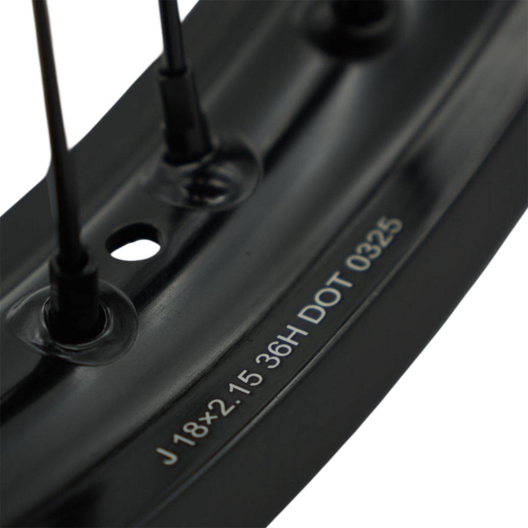 E-Ride Pro 3.0 / SR 21/18 Zoll Offroad Radsatz, Schwarz