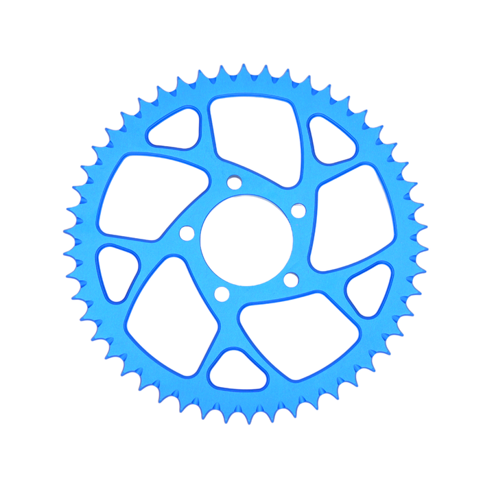 E-Ride Pro 3.0 SR Upgrade Kettenblatt 428 50T blau eloxiert CNC Aluminium