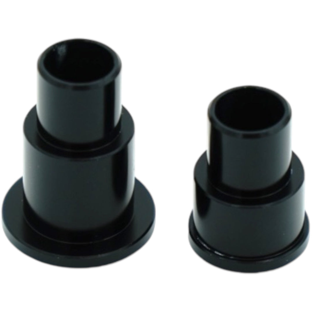Schwarze CNC Hinterrad Spacer für E-Ride Modelle
