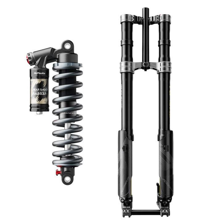 RFloXa Fahrwerksbundle 228mm fuer Surron mit Hawk 31 Pro und RAB53RV
