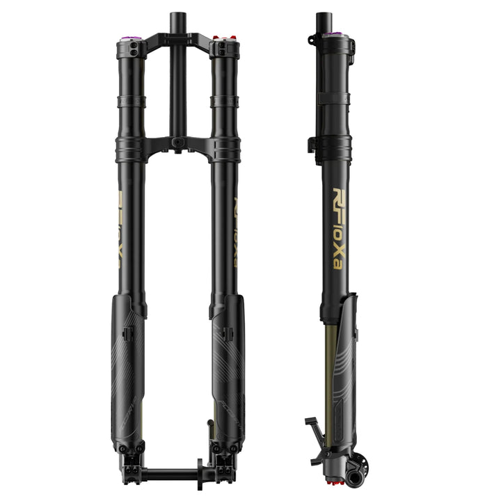 RFloXa Hawk 31 Max Federgabel fuer Surron Lightbee Frontansicht
