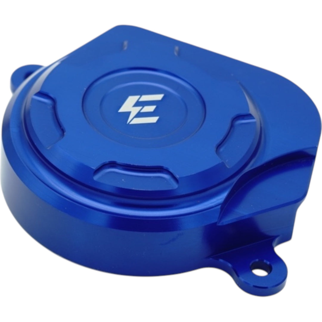 Blauer CNC-Riemenschutz, geschlossen, für E-Ride Pro SS & SR
