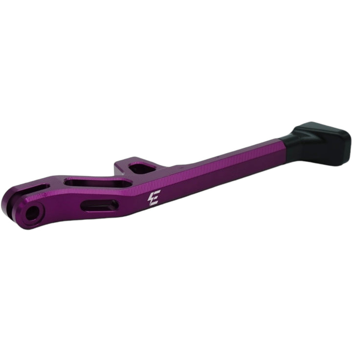 Lila Seitenständer aus CNC-Aluminium für E-Ride Pro 1.0–3.0 & Surron
