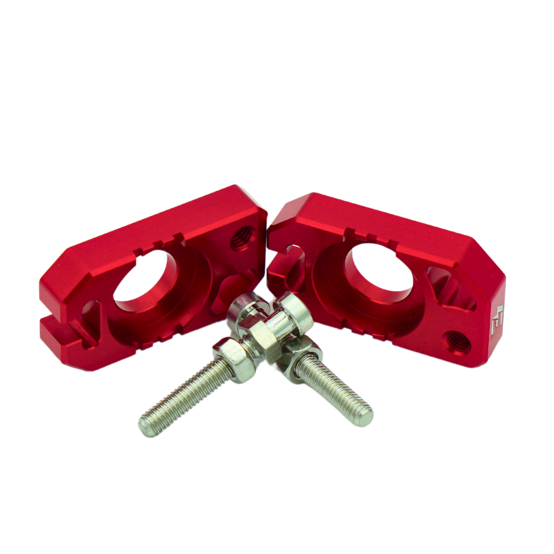 Talaria MX5 Kettenspanner CNC Aluminium Rot
