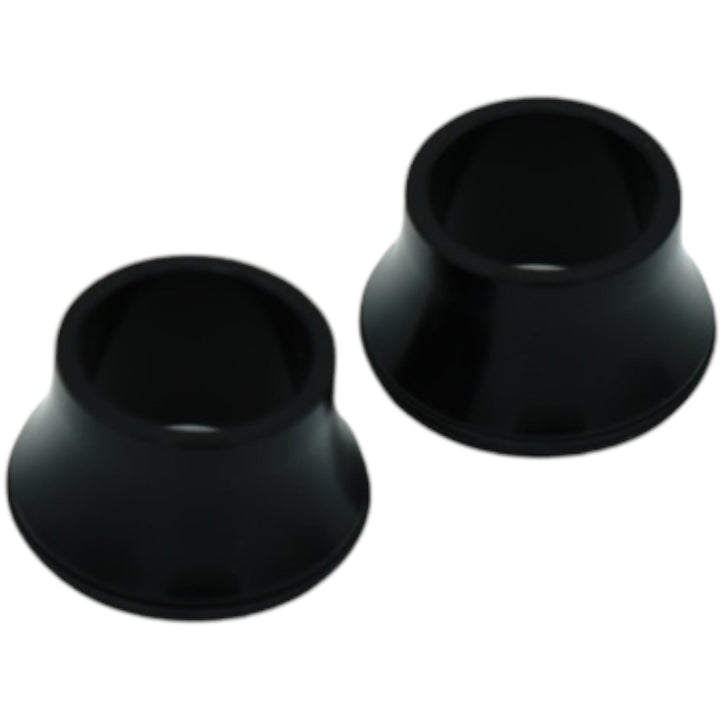Schwarze Vorderrad Spacer aus CNC-Aluminium für E-Ride Pro
