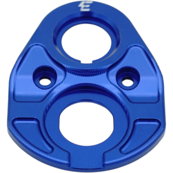 Eloxierte Zündschlossabdeckung in Blau für E-Ride Pro SS & SR
