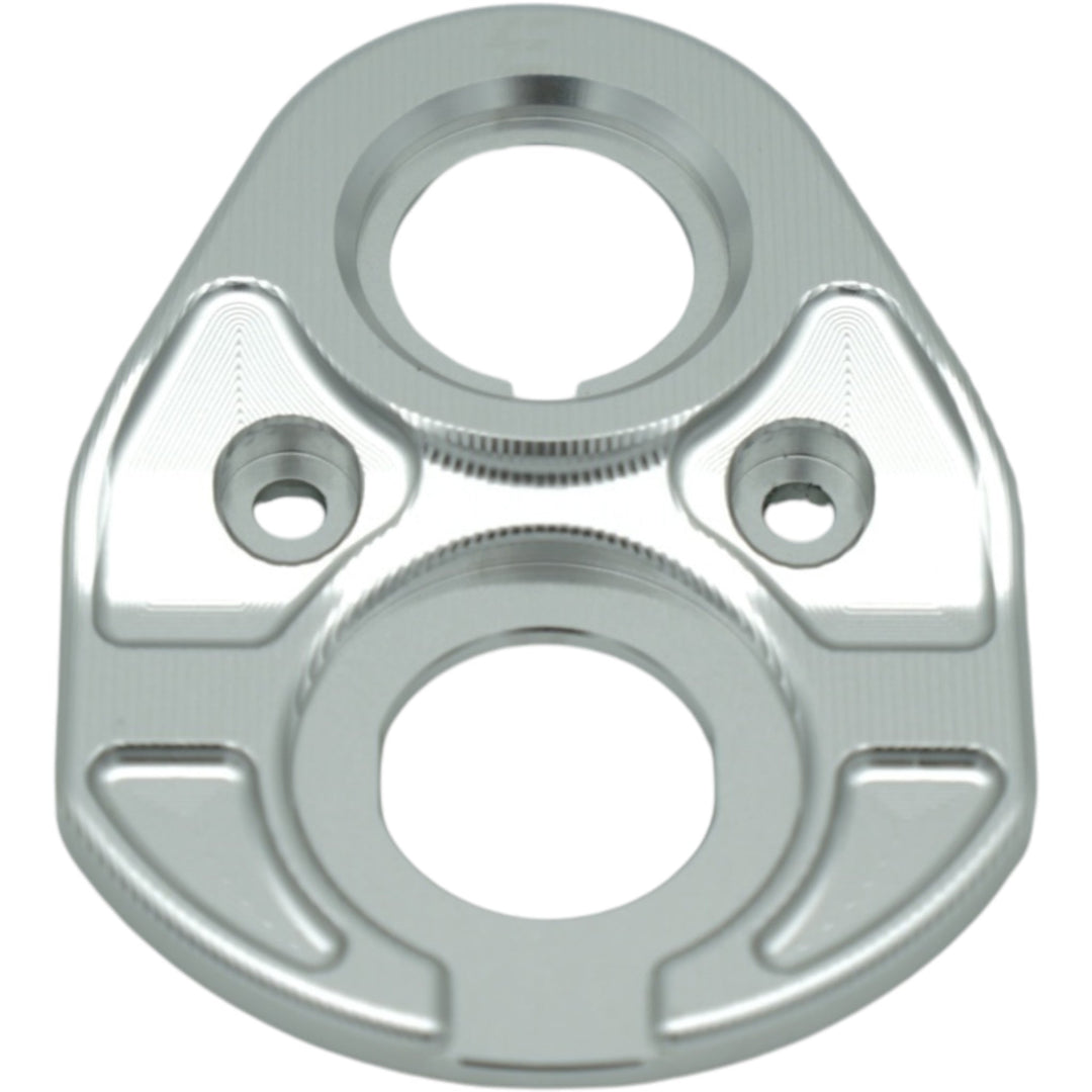 Zündschutzabdeckung aus eloxiertem Aluminium in Silber für E-Ride Pro
